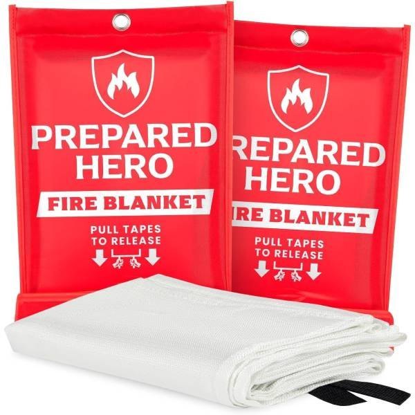 Prepared Hero Emergency Fire Blanket
